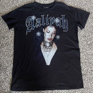 Black Graphic Women's Top